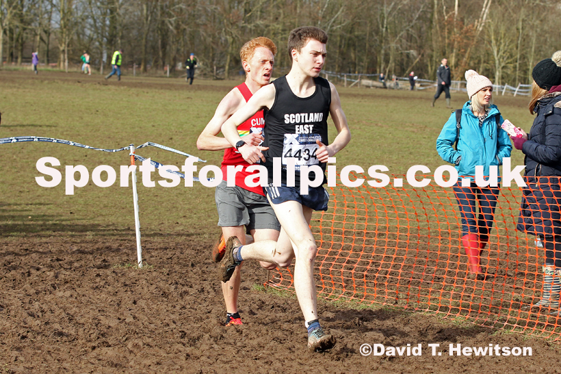 Senior men, 2020 British Athletics Inter Counties Cross Country Champs., Prestwold Hall, Loughborough. Photo: David T. Hewitson/Sports for All Pics
